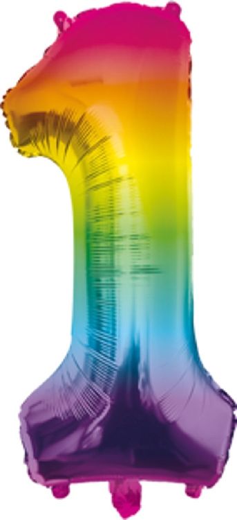Feestartikelen PD Party Foil Balloon 40cm - no.1, ballon
