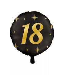 Feestartikelen PD Party Classy party foil balloon - 18, ballon