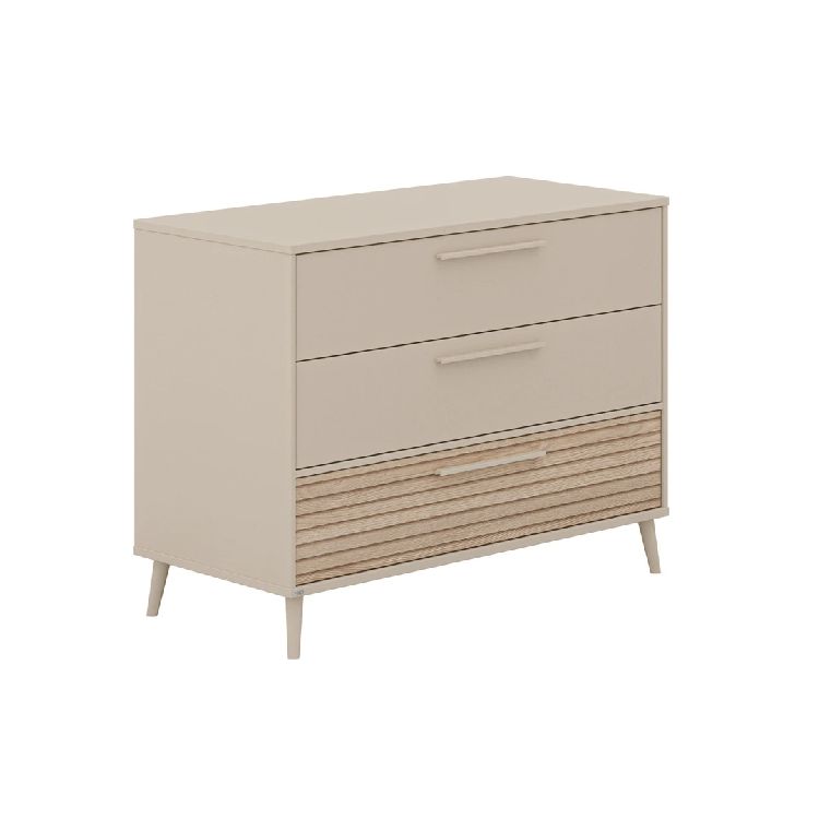 Commode PAIDI, Eefje Cashmere Beige/Groovy Oak