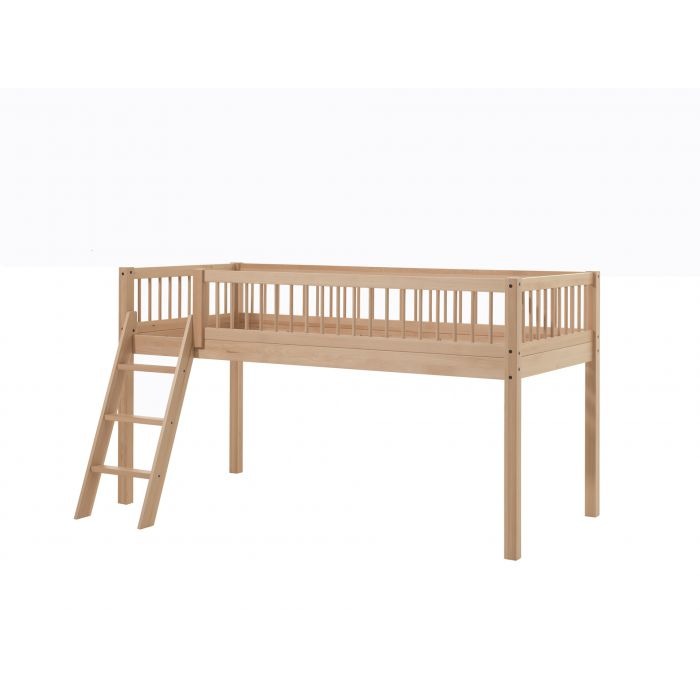 Hoog/halfhoog slaper Jaxx furniture, Forrest natural beech