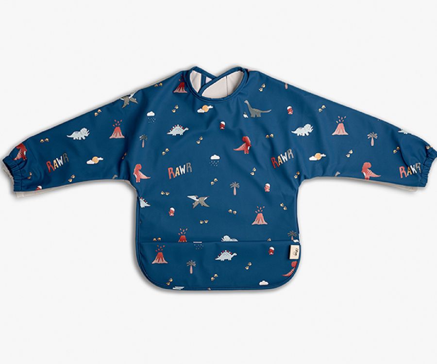 Slabbetje Citron Full Sleeved Bibs | Dino