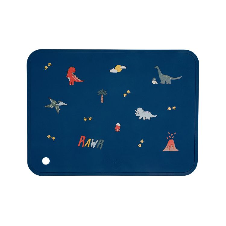 Placemat Citron Silicone Placemat Rectangle | Dino