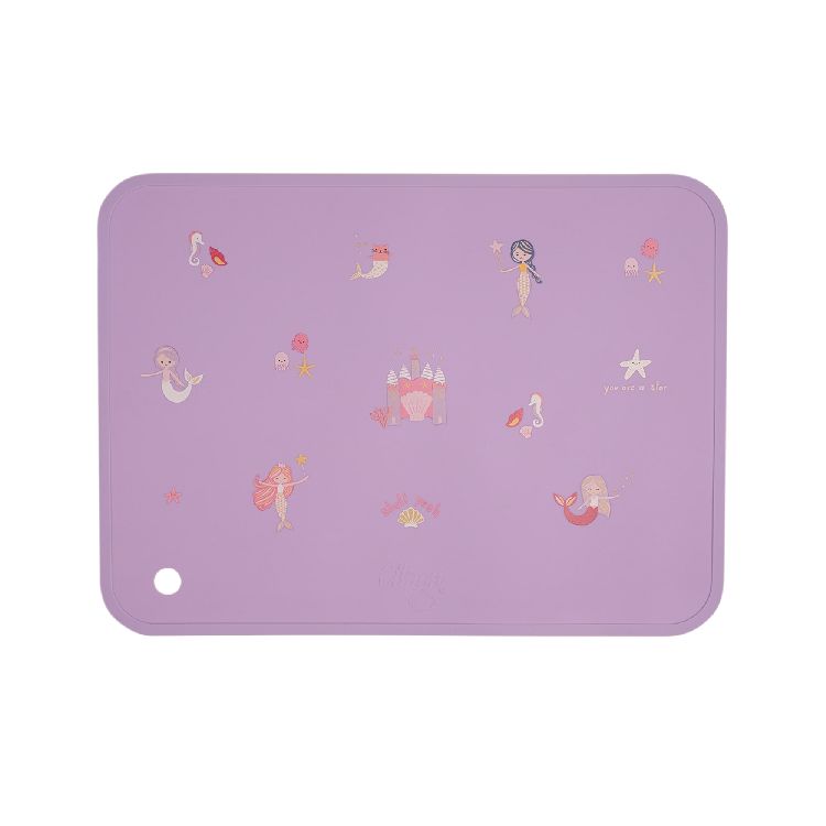 Placemat Citron Silicone Placemat Rectangle | Mermaid
