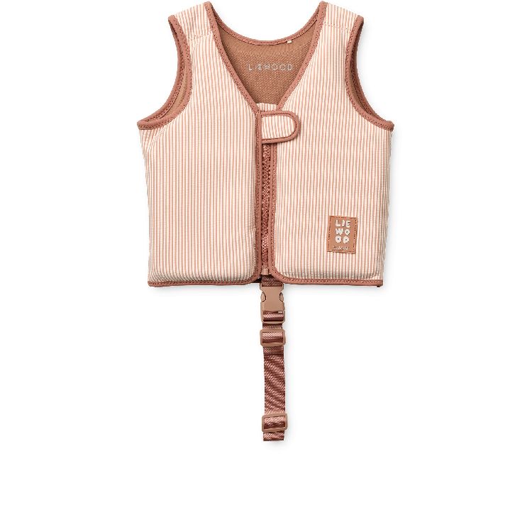 Zwemvest & puddle jumper Liewood, Dove Seersucker, 11 kg- 15 kg