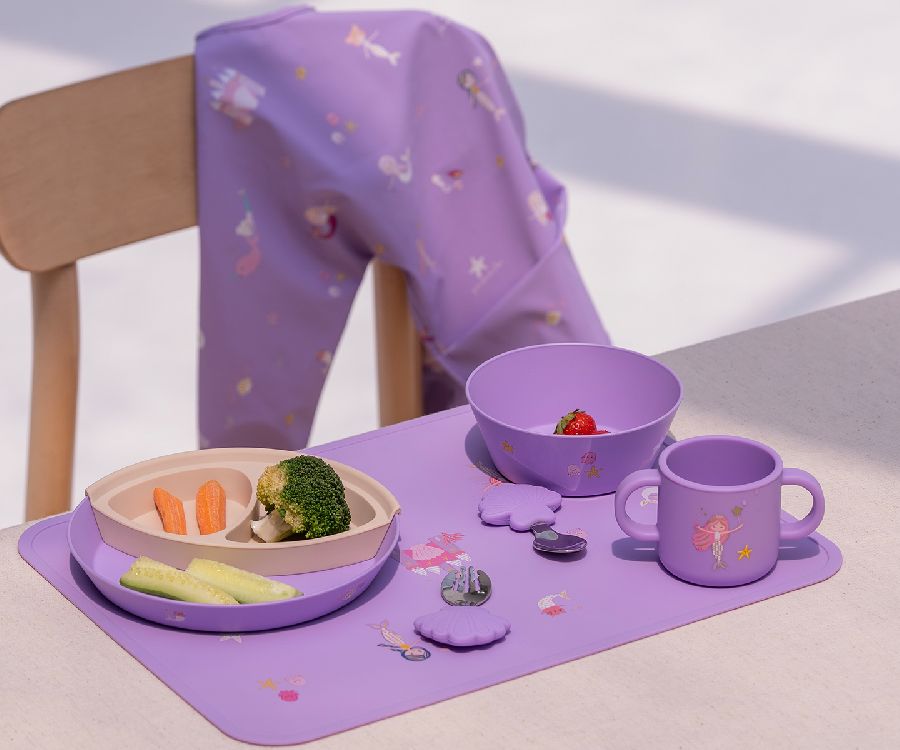 Placemat Citron Silicone Placemat Rectangle | Mermaid