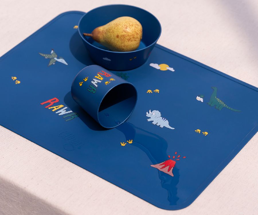 Eetset Citron Tableware Set | Bio Based Dino