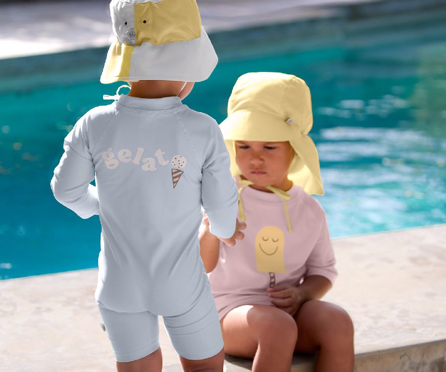 Badmode Laessig Long Sleeve Sunsuit, wetsuit | Splash & Fun