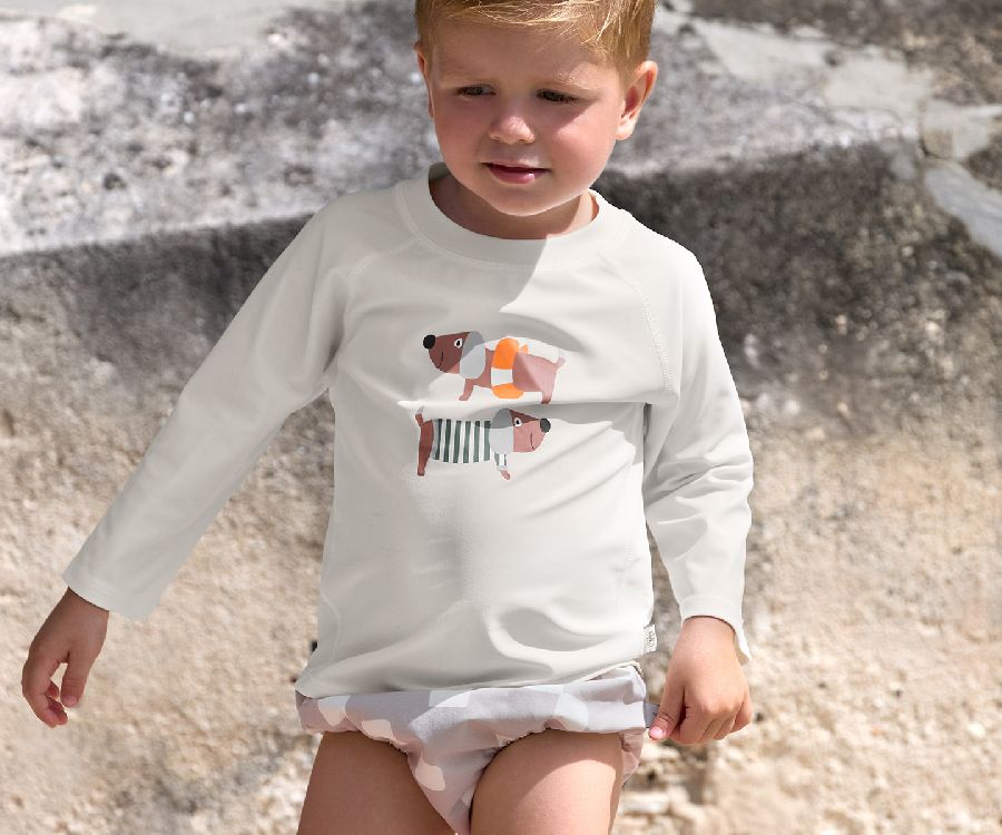 Badmode Laessig Long Sleeve Rashguard, zwemshirt | Splash & Fun