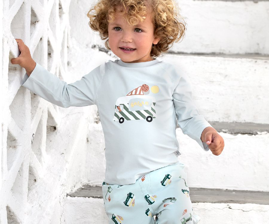 Badmode Laessig Long Sleeve Rashguard, zwemshirt | Splash & Fun