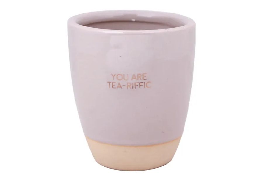 KAARS Sojakaars in theekop, you are tea-riffic, relaxing chamomile, roze, 60u, 1st