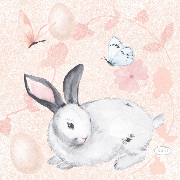 Servetten Duni, Soft Easter, 24 x 24 cm, 20 stuk(s)
