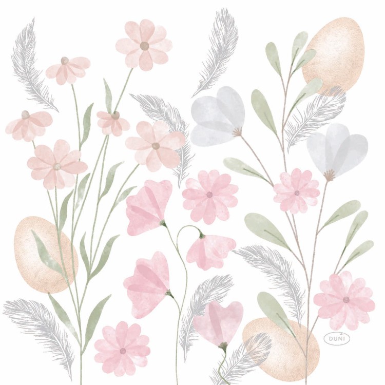 Servetten Duni, Soft Easter, 33 x 33 cm, 20 stuk(s)