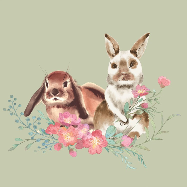 Servetten Paper+Design, Misty Easter, 33 x 33 cm, 20 stuk(s)