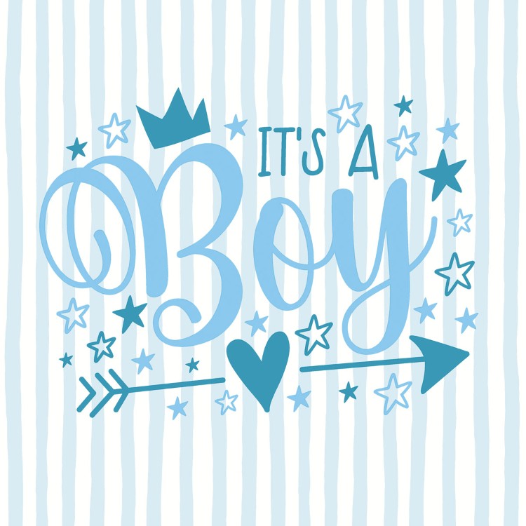 Servetten Paper+Design, Boy, 33 x 33 cm, 20 stuk(s)