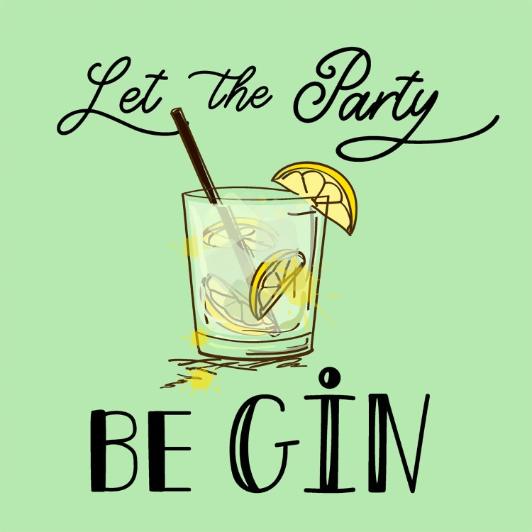Servetten Paper+Design, Party Gin, 33 x 33 cm, 20 stuk(s)