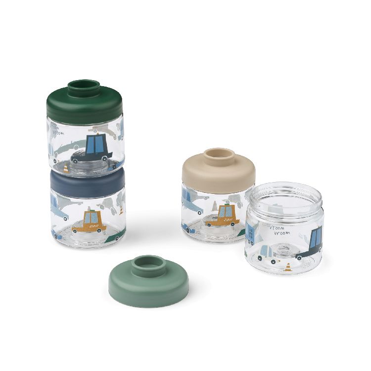 Bewaarpotje Liewood Dominique 4Pack, 4 stuk(s) | Cars