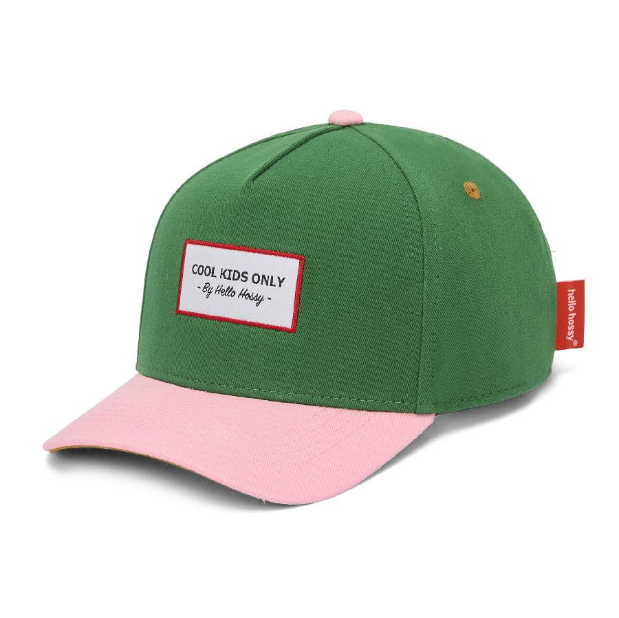 Pet Hello Hossy Curved Brim Caps - Mini Green