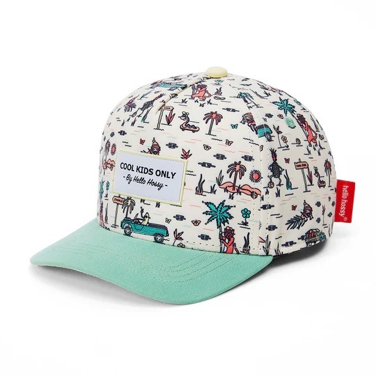Pet Hello Hossy Curved Brim Caps - Jungly