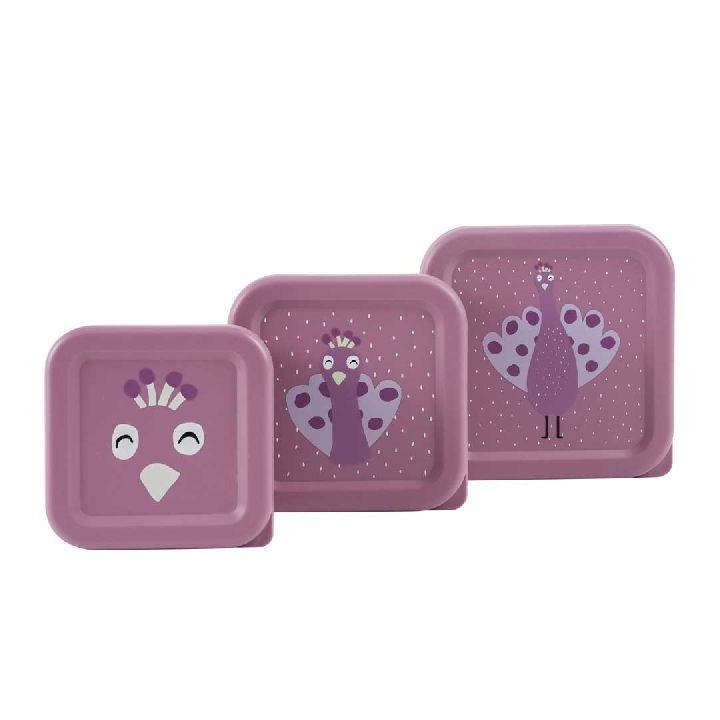 Bewaarpotje Trixie Snack box nesting, 3 stuk(s) | Mrs. Peacock School