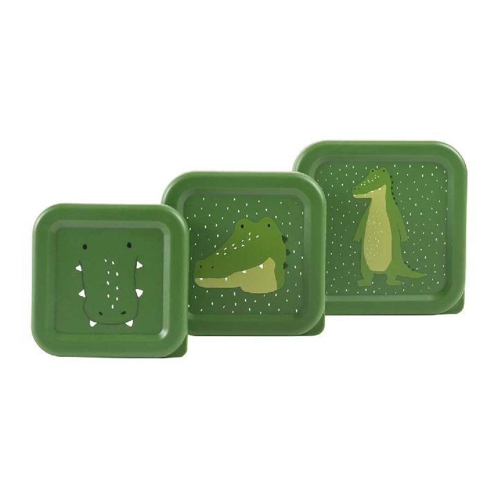 Bewaarpotje Trixie Snack box nesting, 3 stuk(s) | Mr. Alligator School
