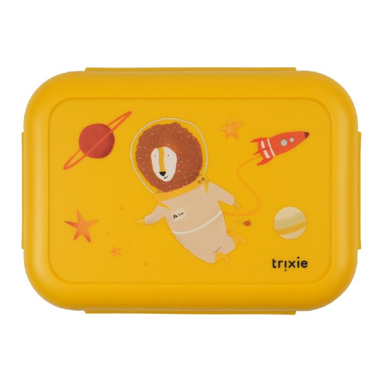 Brooddoos Trixie Lunch Box With Clips | Mr. Lion School