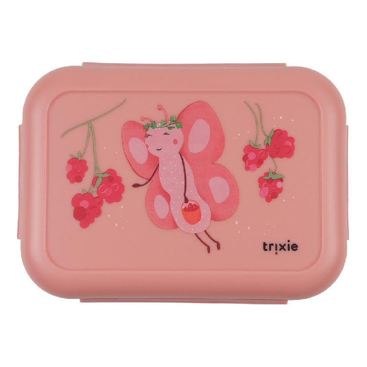 Brooddoos Trixie Lunch Box With Clips | Mrs. Butterfly School