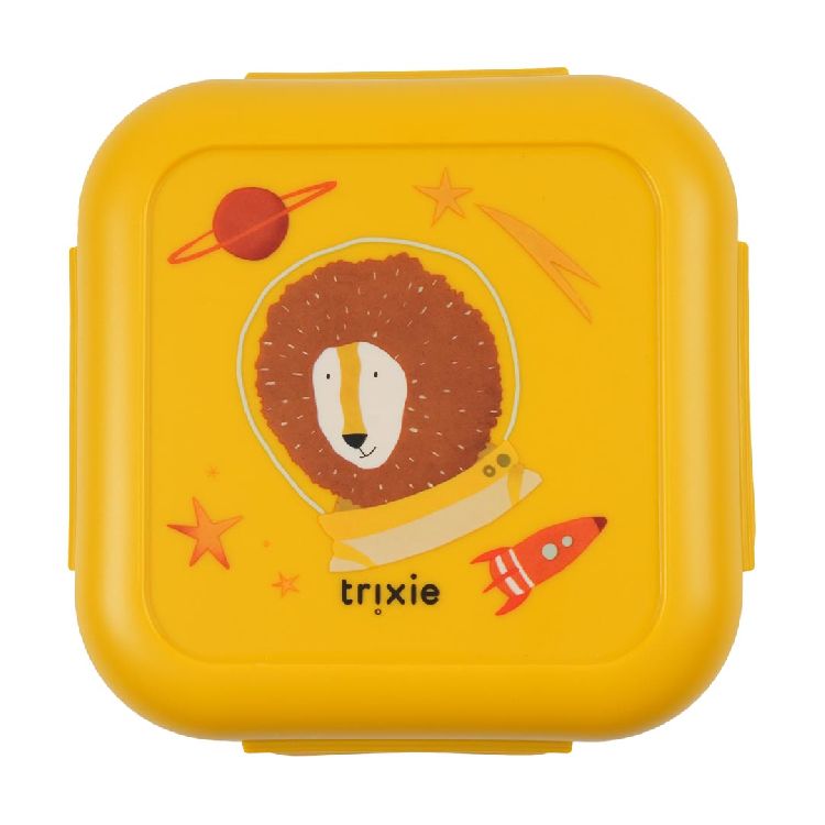 Bewaarpotje Trixie Snack box with clips, 1 stuk(s) | Mr. Lion School