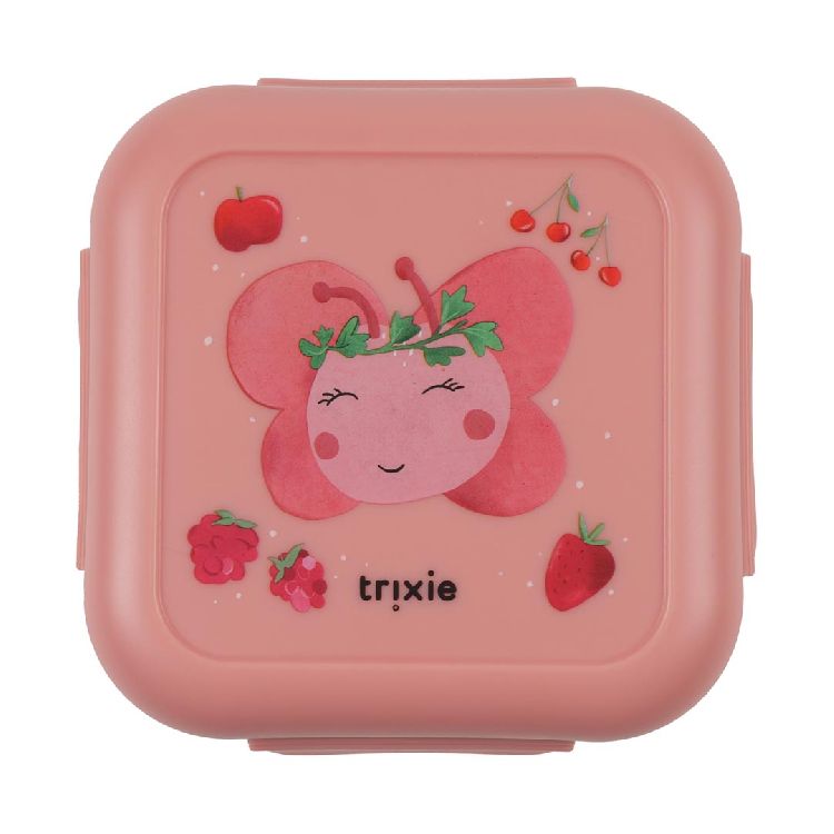 Bewaarpotje Trixie Snack box with clips, 1 stuk(s) | Mrs. Butterfly School