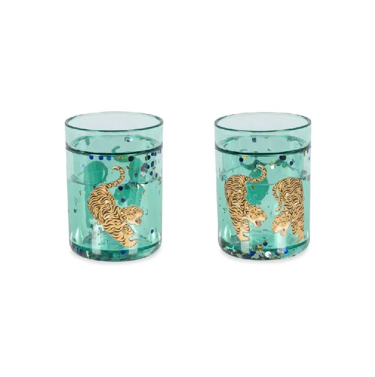 Drinkbeker Konges Slojd 2 Pack Glitter Cups