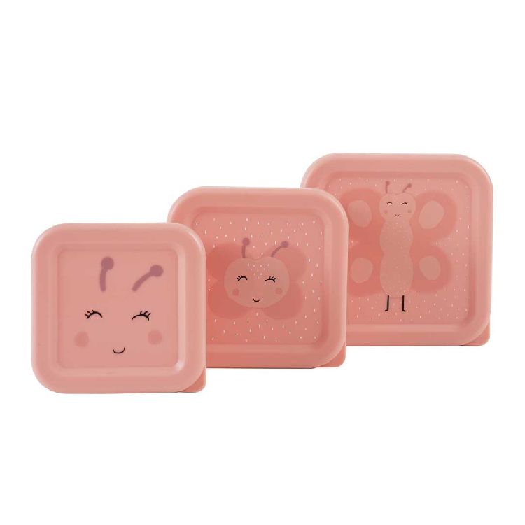 Bewaarpotje Trixie Snack box nesting, 3 stuk(s) | Mrs. Butterfly School