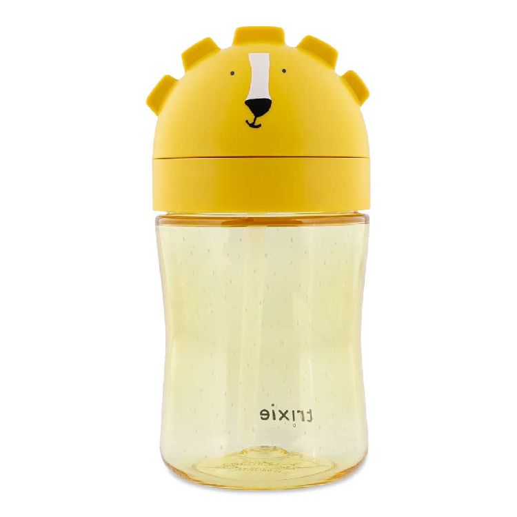 Drinkfles Trixie Silicone Straw Cup | Mr. Lion Mealtime