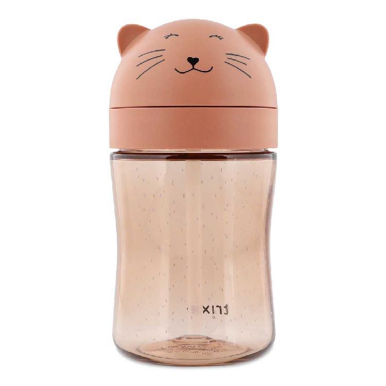 Drinkfles Trixie Silicone Straw Cup | Mrs. Cat Mealtime