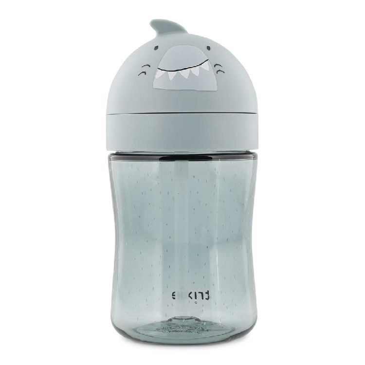 Drinkfles Trixie Silicone Straw Cup | Mr. Shark Mealtime