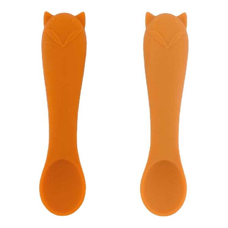 Bestek Trixie First Baby Spoons 2-pack, lepel | Mr. Fox Mealtime