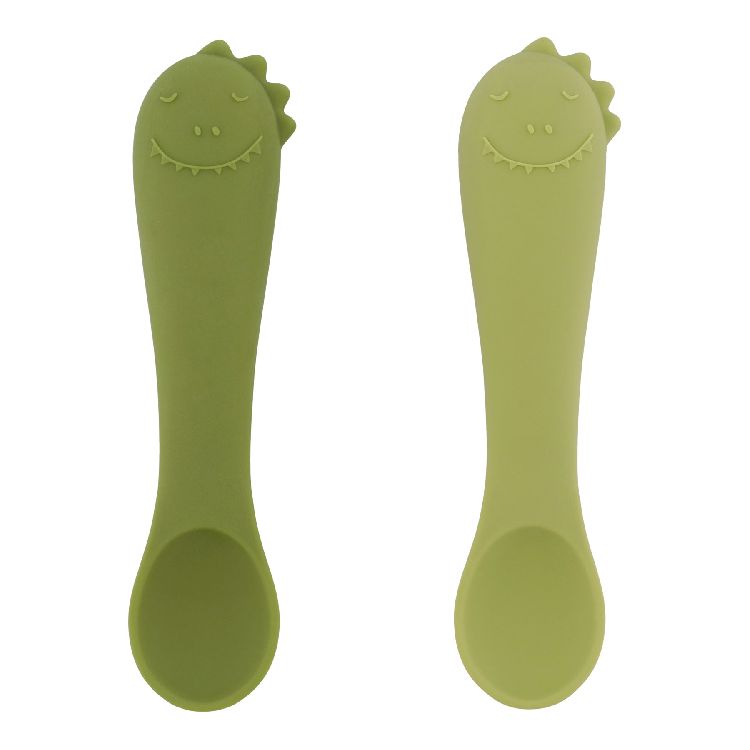 Bestek Trixie First Baby Spoons 2-pack, lepel | Mr. Dino Mealtime