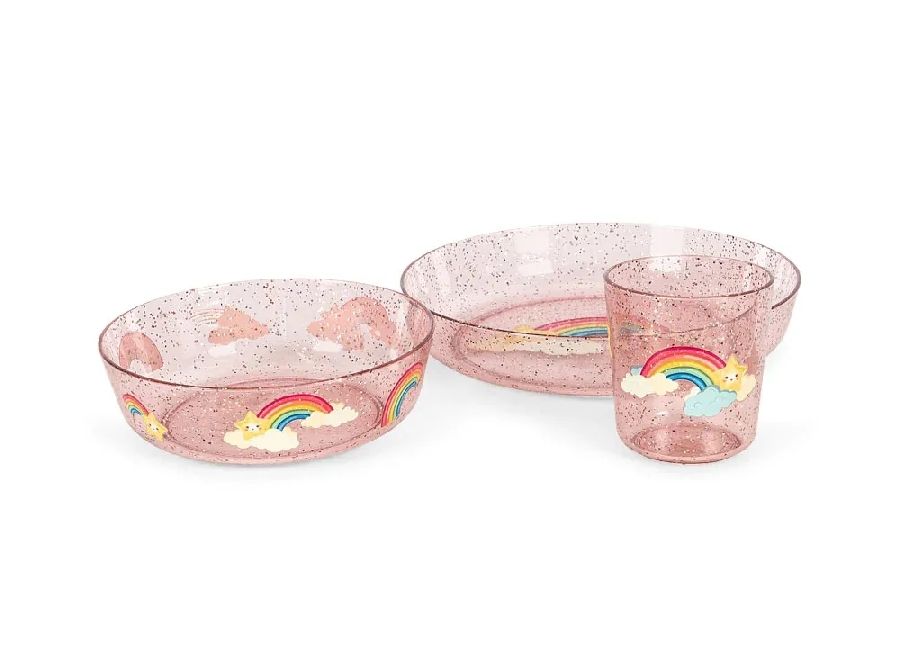 Eetset Konges Slojd Sparkly Dinner Set
