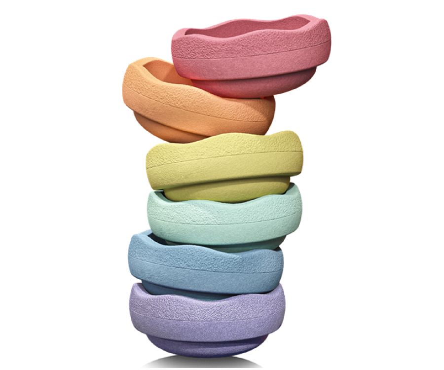 Stapelsteen Stapelstein, Original | Rainbow Pastel