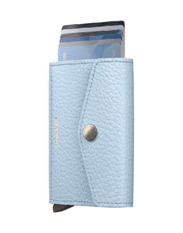 GELDBEUGEL Secrid, Envelope Wallet, Pebble, ice blue