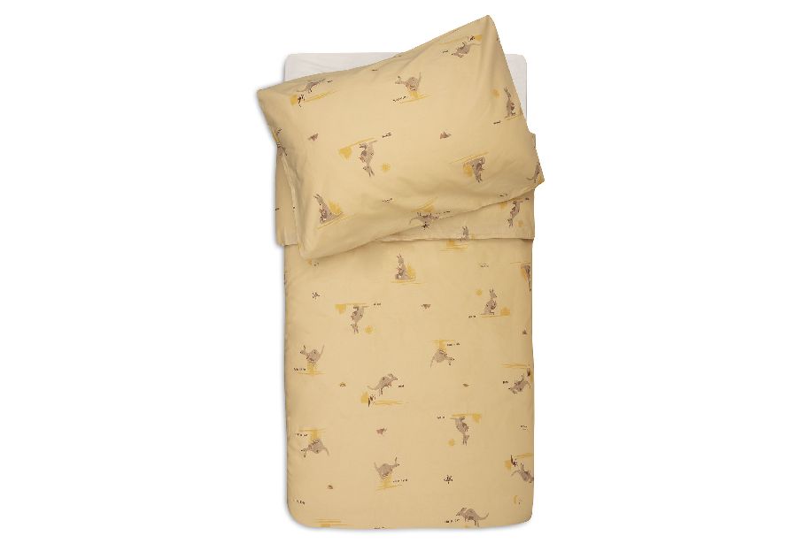Donsovertrek Jollein, geschikt voor babybed 60x120/babybed 70x140 | Kangaroots