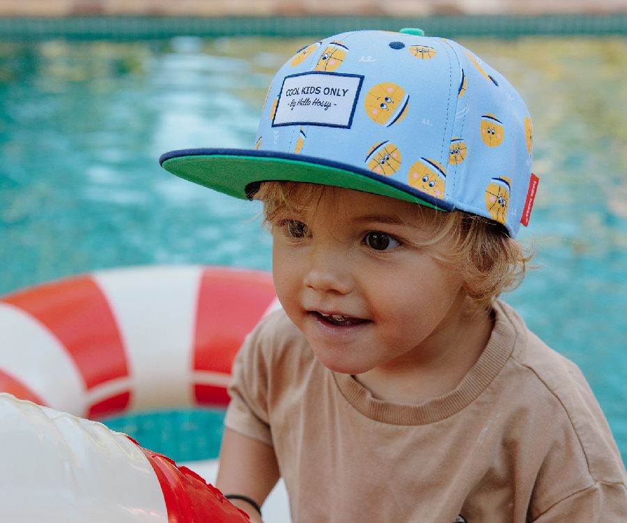 Pet Hello Hossy Flat Brim Caps - Bball crew