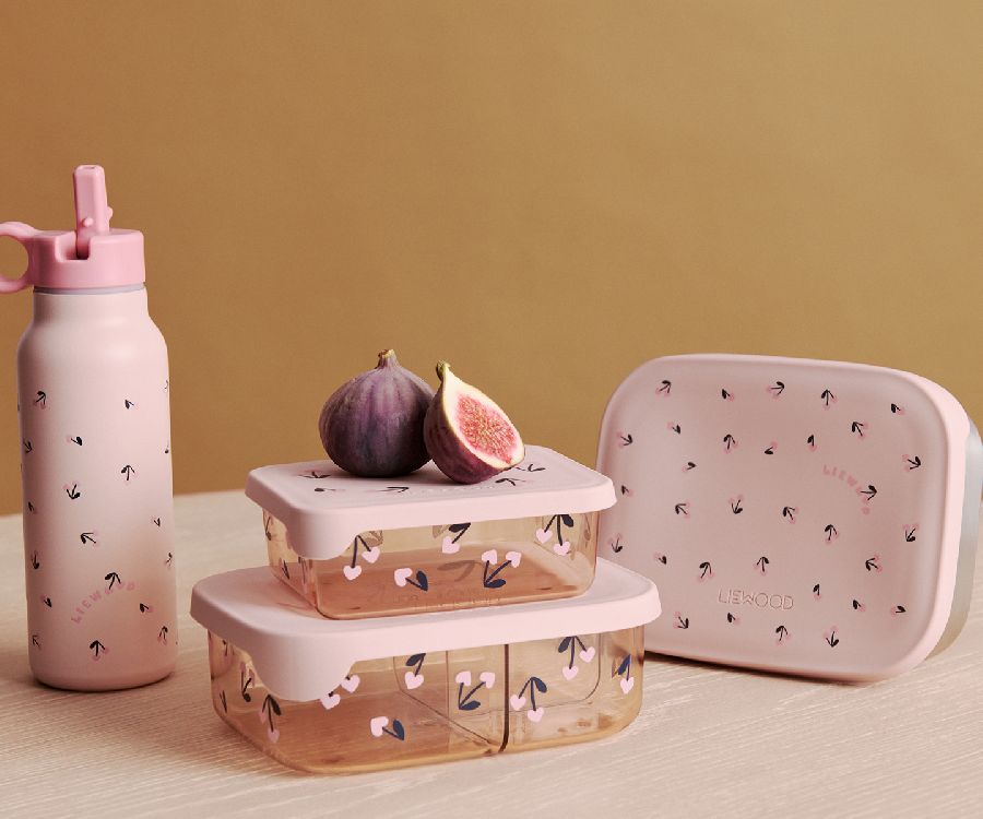Snackdoos Liewood Ako, 1 stuk(s) | Cherry Heart