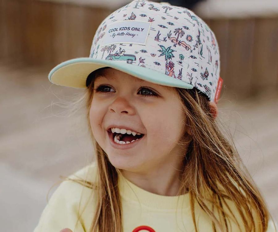 Pet Hello Hossy Curved Brim Caps - Jungly
