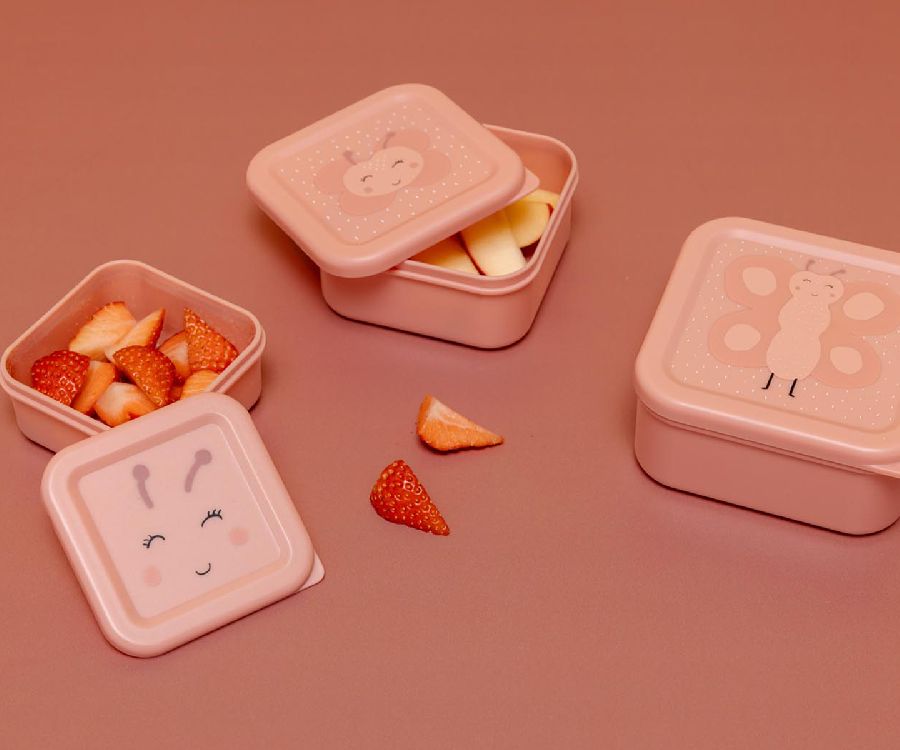 Bewaarpotje Trixie Snack box nesting, 3 stuk(s) | Mrs. Butterfly School