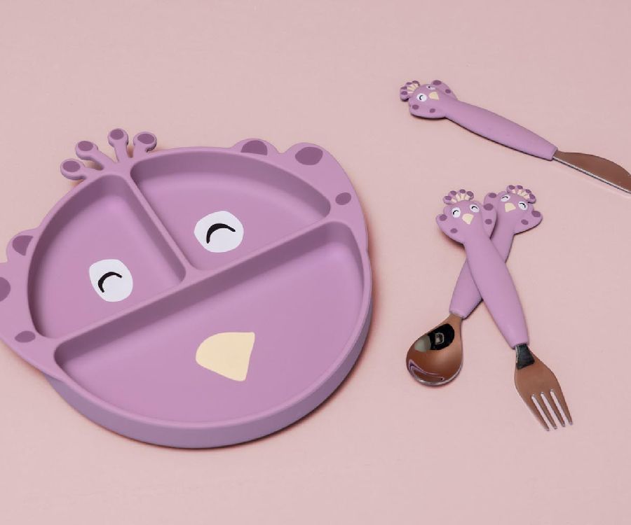 Bestek Trixie Cutlery set 3-pack, lepel/vork/mes | Mrs. Peacock Mealtime