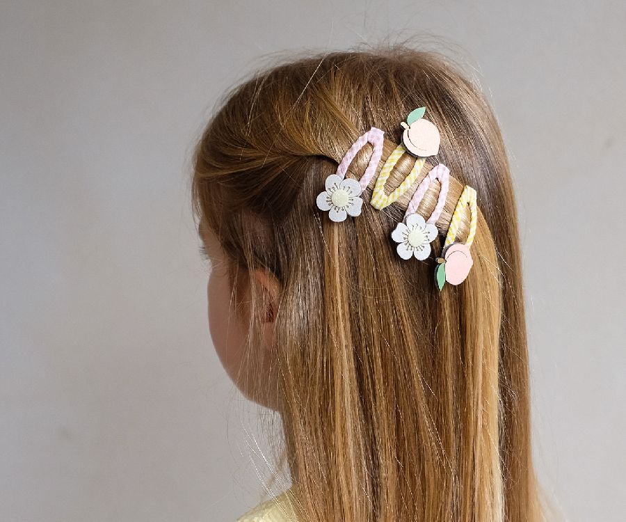 Haarspeld Mimi & Lula Peachy Blossom clic clacs