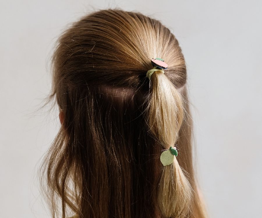 Haarelastiek Mimi & Lula Peachy mini ponies