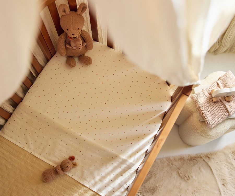 Laken Jollein, geschikt voor babybed 60x120/babybed 70x140 | Kagaroots
