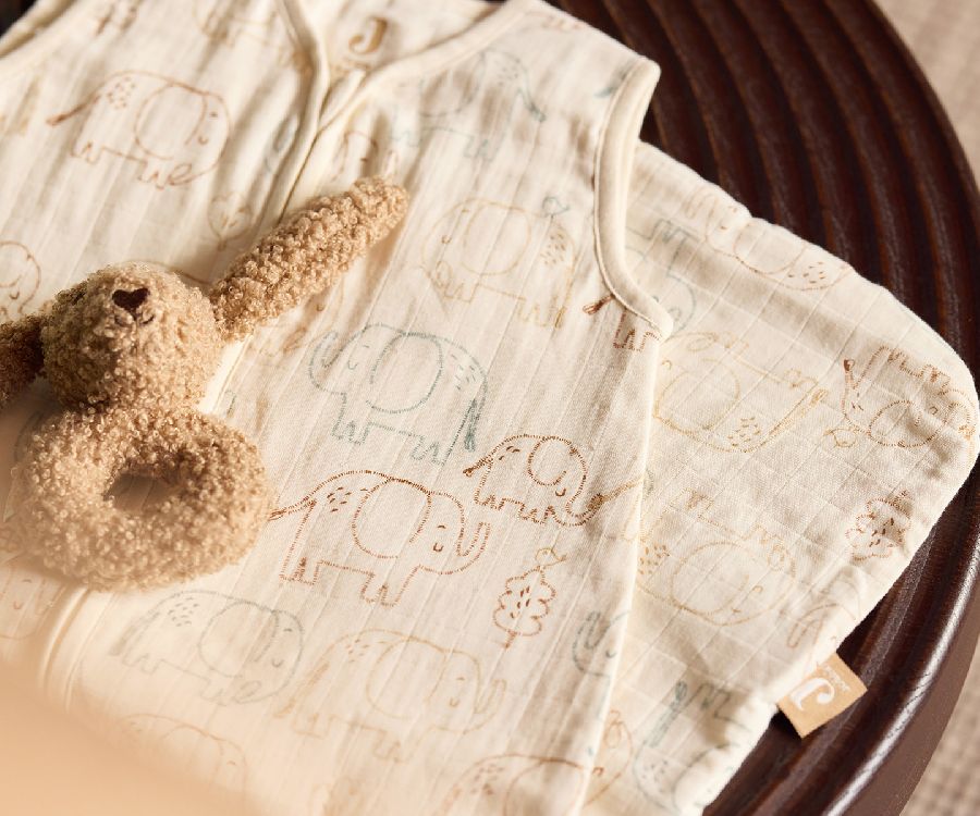 Slaapzak Jollein, 9/12 maanden, 0.5 TOG | Elephant Tales