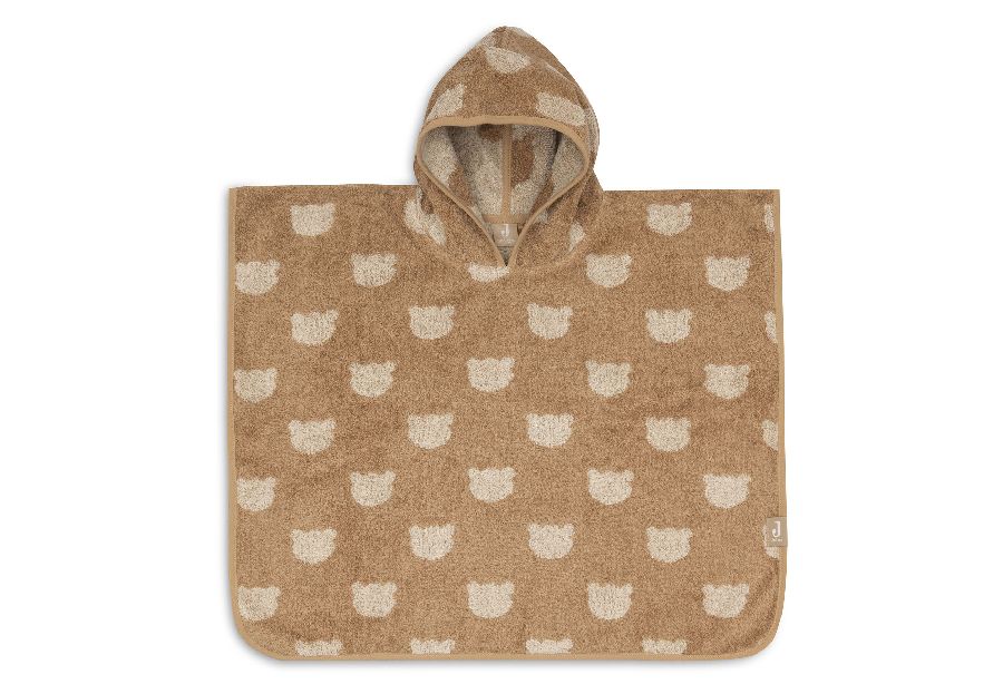 Poncho Jollein Teddy Bear, badcape | Mini Teddy Bear