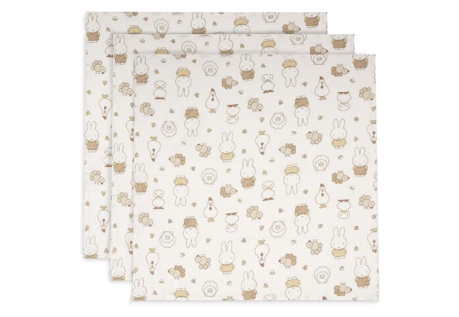 Tetra doek Jollein Small | Miffy Family Farm